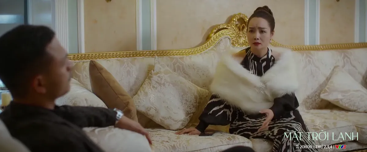 Mặt trời lạnh - Tập 25: Tuấn Trần 'nắm thóp' Lam Anh - Ảnh 2.