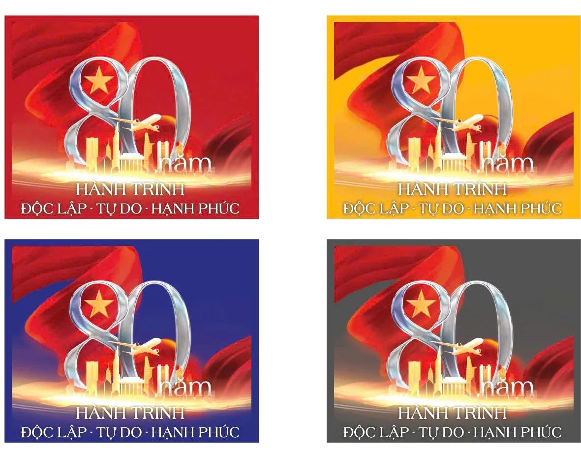 Thông điệp ý nghĩa trong logo Triển lãm Thành tựu đất nước - Ảnh 2.