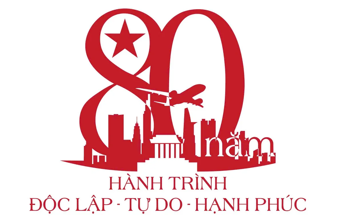 Thông điệp ý nghĩa trong logo Triển lãm Thành tựu đất nước - Ảnh 1.