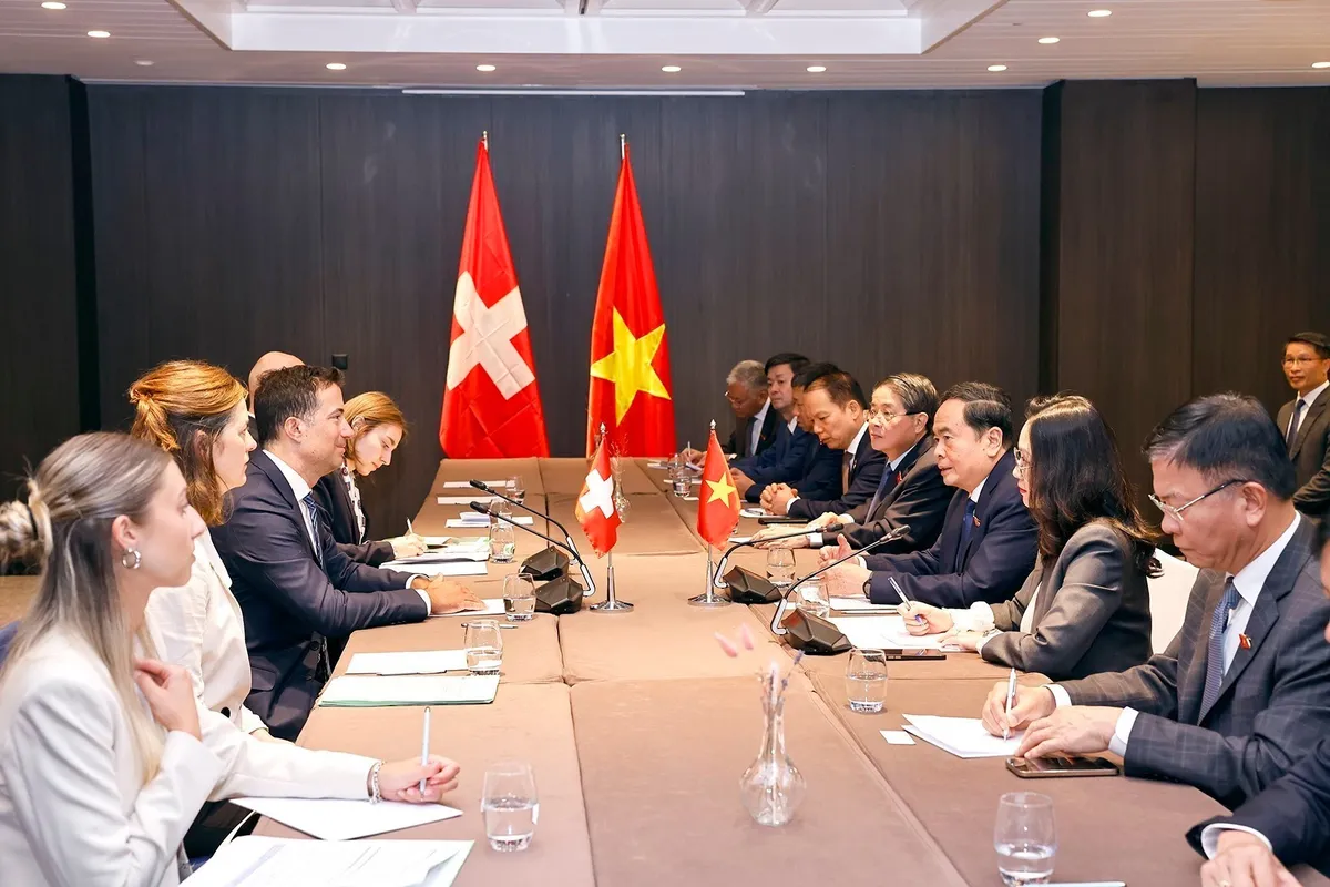 Tăng cường hợp tác nghị viện Việt Nam - Thụy Sĩ- Ảnh 1. Tăng cường hợp tác nghị viện Việt Nam - Thụy Sĩ- Ảnh 1.