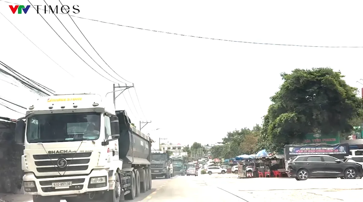 Đồng Nai: Xử lý tình trạng xe trọng tải lớn đi vào đường cấm- Ảnh 1.