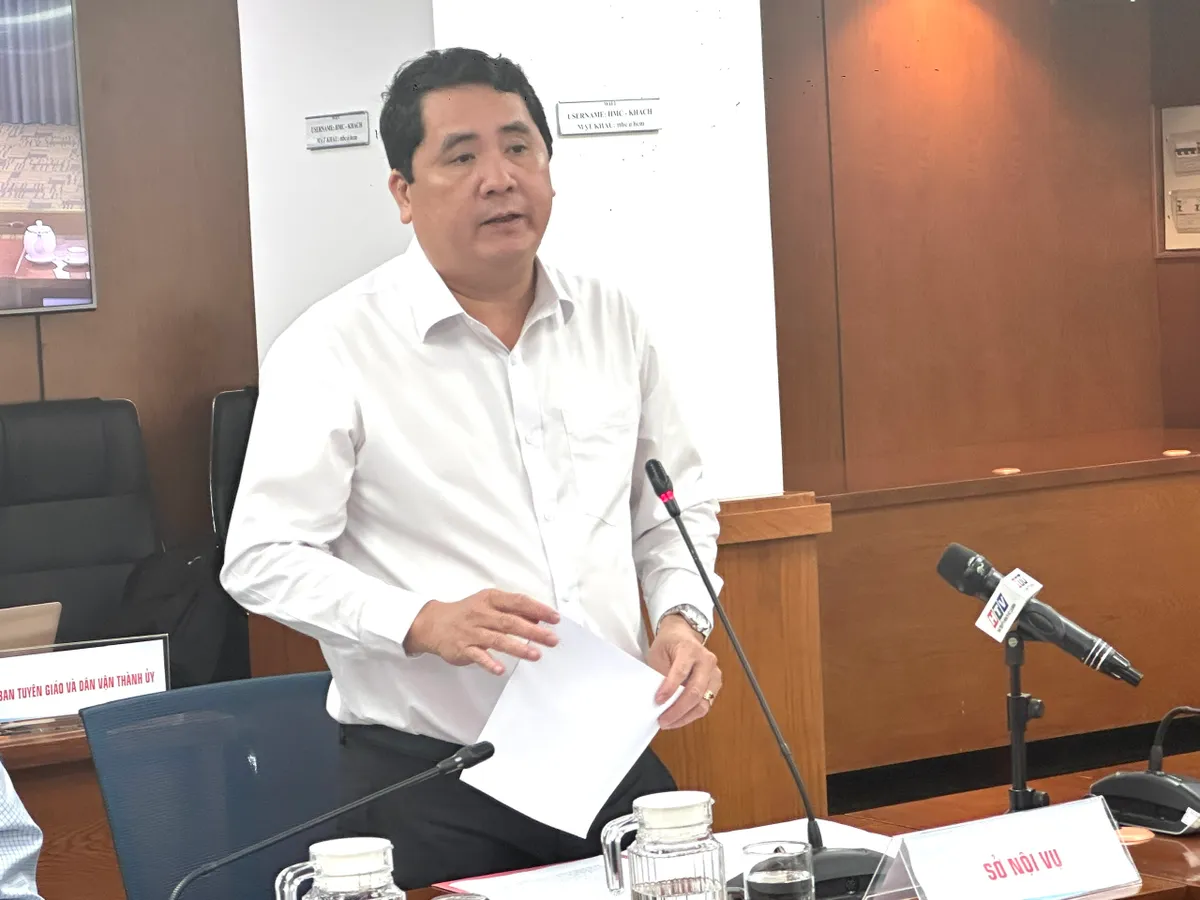 TP Hồ Chí Minh đánh giá 1 tháng vận hành chính quyền 2 cấp - Ảnh 1.