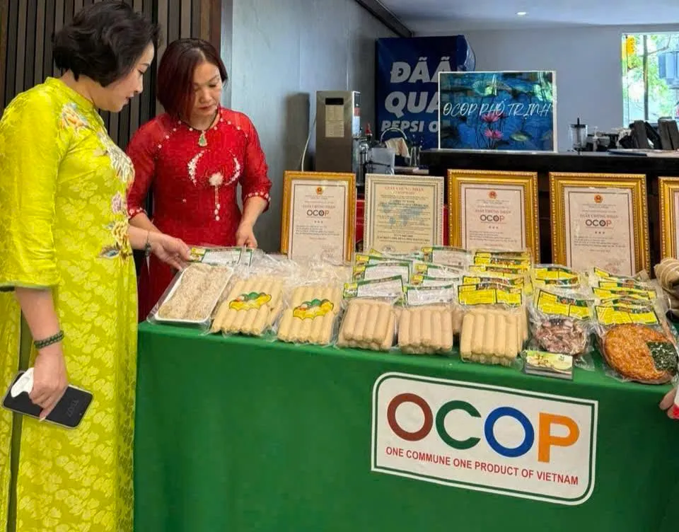 Hà Nội đẩy mạnh kết nối toàn cầu cho sản phẩm OCOP - Ảnh 1.