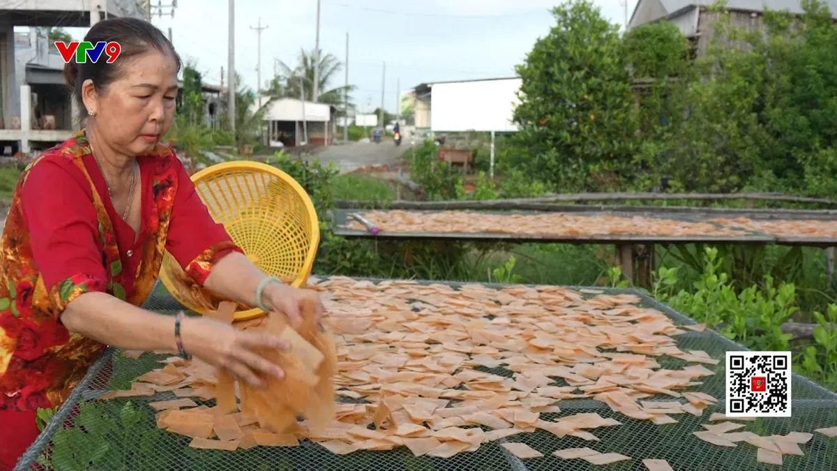 Ấn tượng phương Nam: Đậm đà hương vị bánh phồng Hàng Vịnh