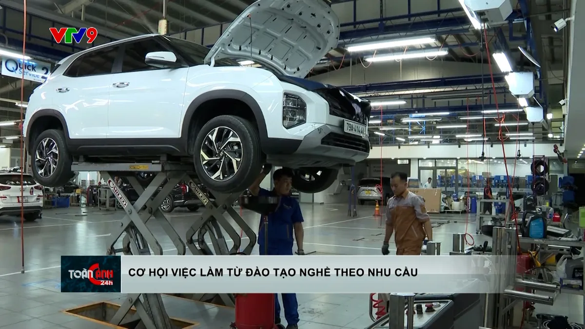 Cơ hội việc làm từ đào tạo nghề theo nhu cầu Cơ hội việc làm từ đào tạo nghề theo nhu cầu
