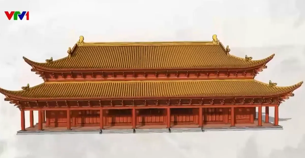 Bước tiến mới trong phục dựng Điện Kính Thiên - Ảnh 1.