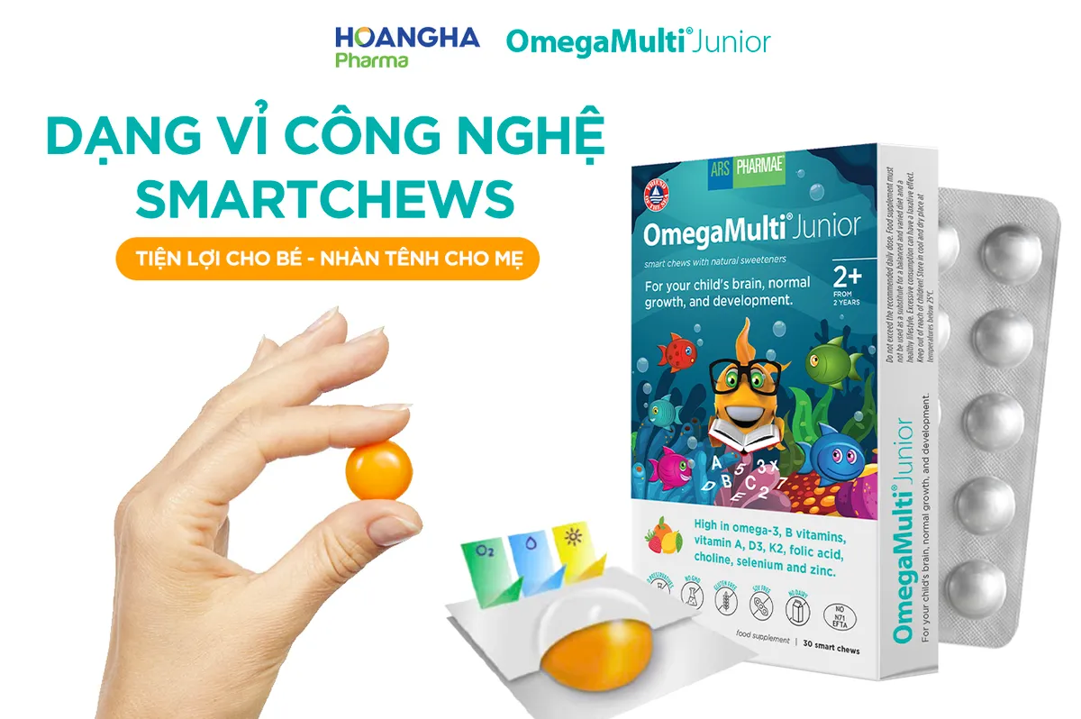 Omega Multi Junior: Bổ sung DHA kết hợp đa vi chất hỗ trợ bé lớn khỏe, thông minh, mắt sáng- Ảnh 4.