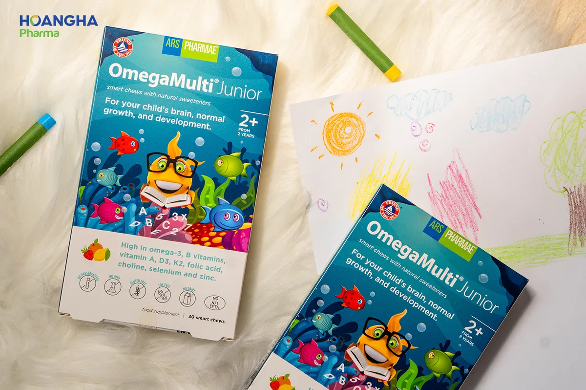 Omega Multi Junior: Bổ sung DHA kết hợp đa vi chất hỗ trợ bé lớn khỏe, thông minh, mắt sáng- Ảnh 5.
