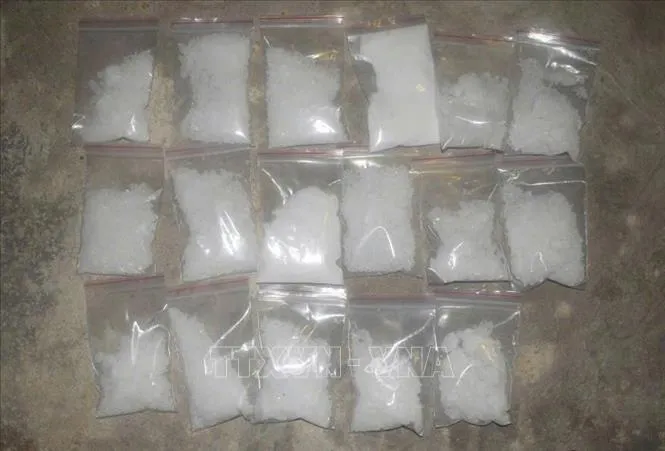 Triệt phá đường dây mua bán ma túy xuyên quốc gia, thu giữ 2 khẩu súng - Ảnh 1.