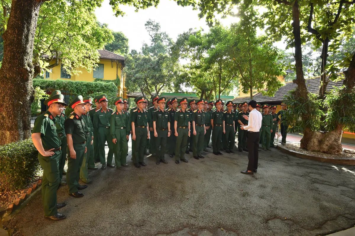 Lực lượng diễu binh, diễu hành A80 dâng hương Chủ tịch Hồ Chí Minh - Ảnh 8.