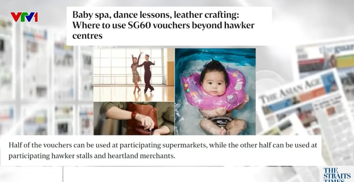 Singapore cấp phiếu mua hàng hỗ trợ người dân- Ảnh 1.