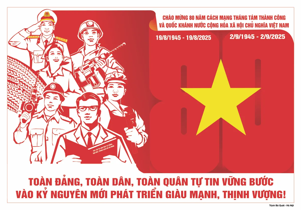 Triển lãm tranh cổ động trên quê hương Bác Hồ dịp 2/9 - Ảnh 4.
