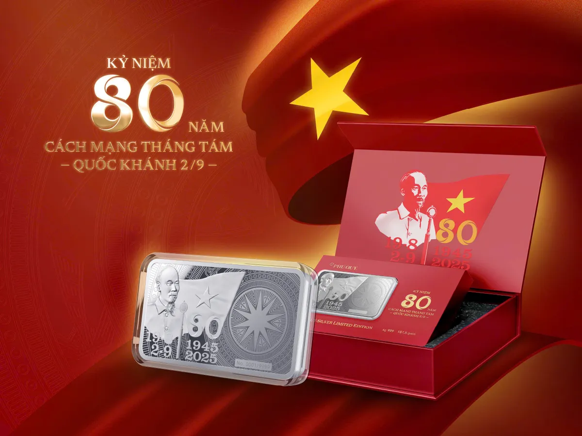 9.999 thỏi bạc kỷ niệm 80 năm Quốc khánh 2/9 của Phú Quý được bán hết trong 8 giờ - Ảnh 1.