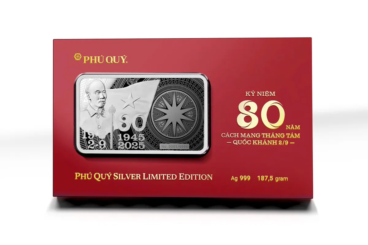 9.999 thỏi bạc kỷ niệm 80 năm Quốc khánh 2/9 của Phú Quý được bán hết trong 8 giờ - Ảnh 3.
