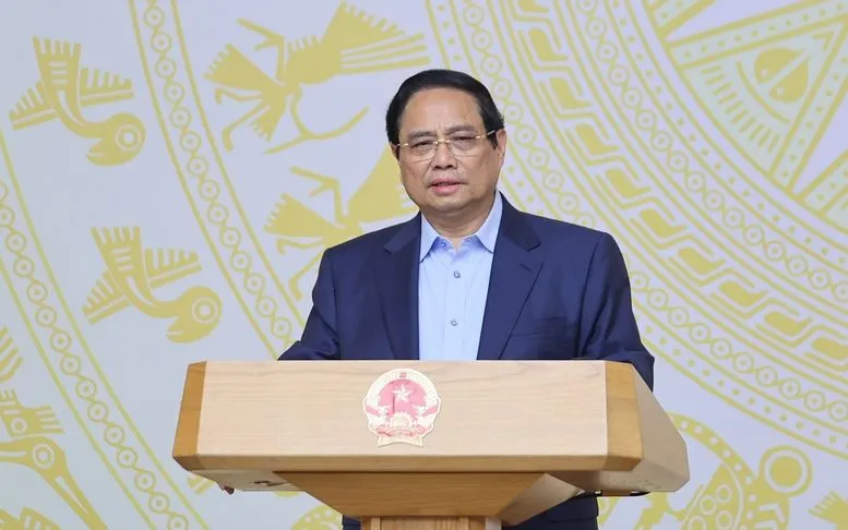 Thủ tướng Chính phủ Phạm Minh Chính chủ trì Phiên họp thứ 2 của Ban Chỉ đạo quốc gia về phát triển ngành công nghiệp bán dẫn - Ảnh: VGP