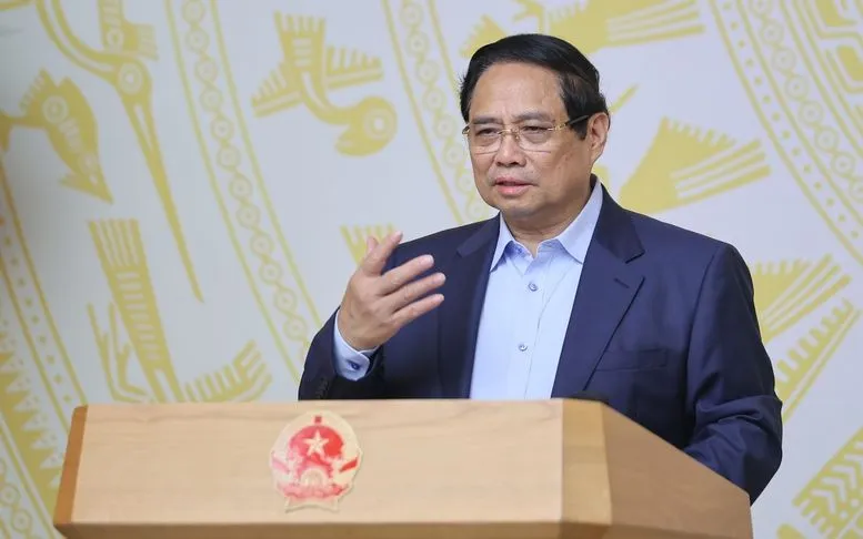 Thủ tướng Chính phủ Phạm Minh Chính chủ trì Phiên họp thứ 2 của Ban Chỉ đạo quốc gia về phát triển ngành công nghiệp bán dẫn - Ảnh: VGP