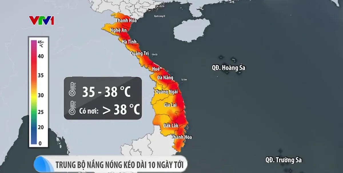 Bắc Bộ nắng nóng chạm ngưỡng 40°C, chiều tối mưa giông diện rộng - Ảnh 2.