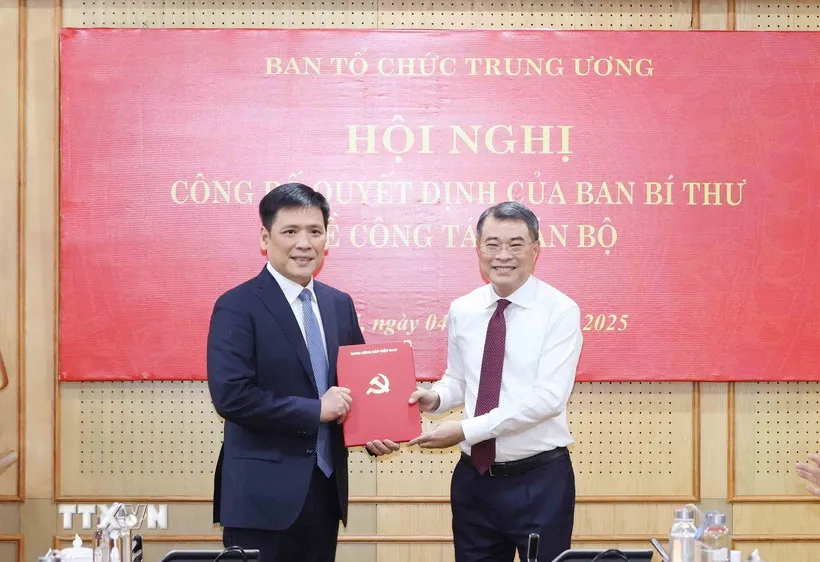 Ông Nguyễn Thanh Bình giữ chức Phó trưởng Ban Tổ chức Trung ương - Ảnh 1.