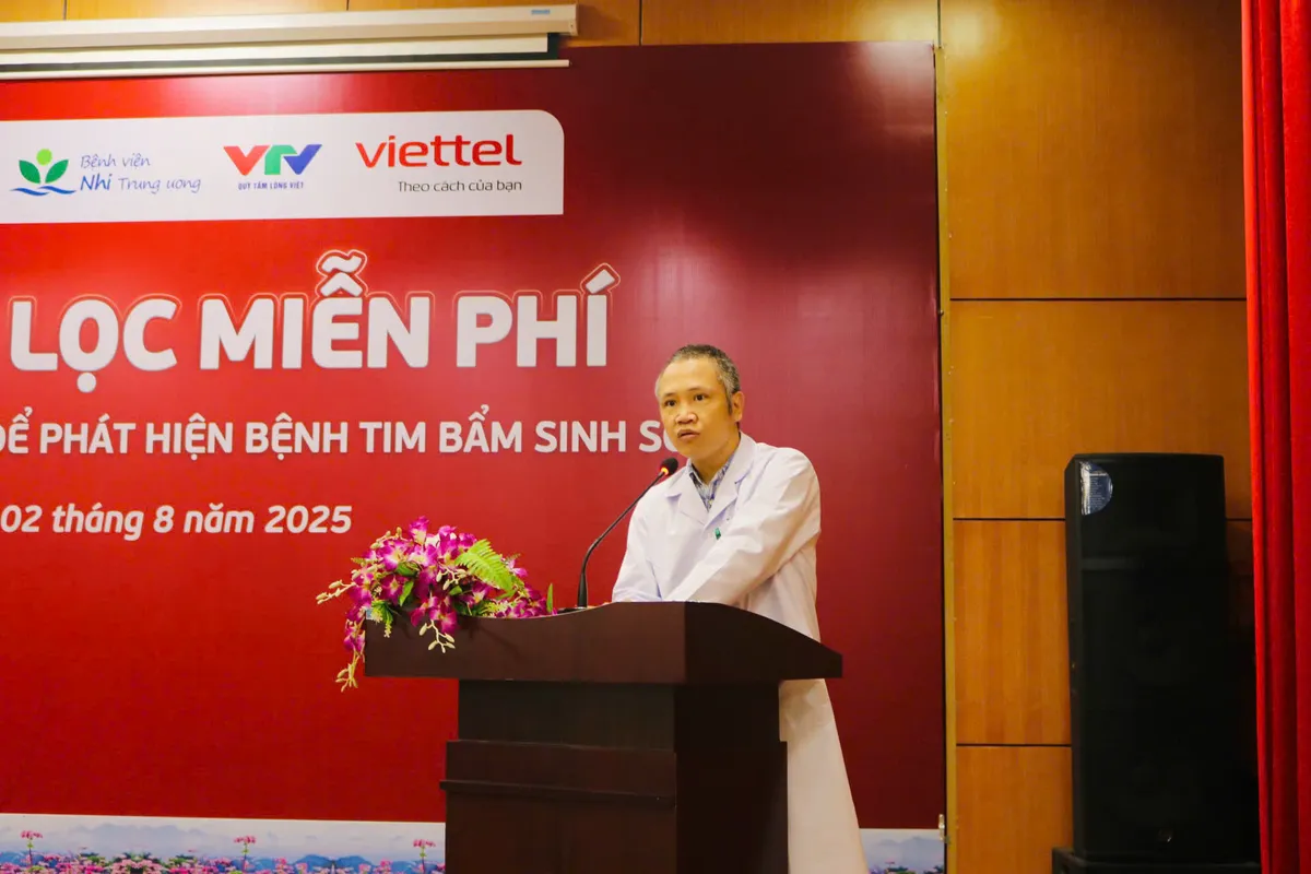 Chắp cánh hy vọng đến với trẻ em mắc tim bẩm sinh tại Tuyên Quang - Ảnh 4.