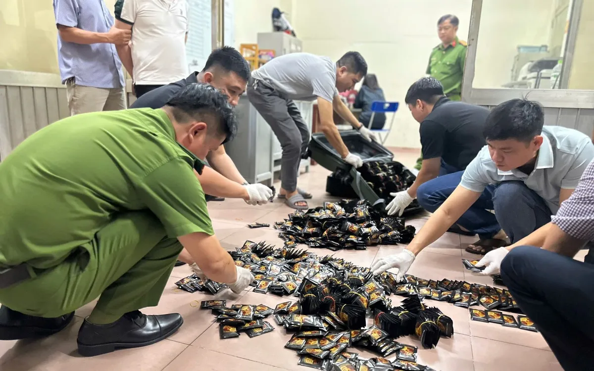 Tang vật trong một vụ án ma túy. Ảnh: PC04 Công an TP Hồ Chí Minh.