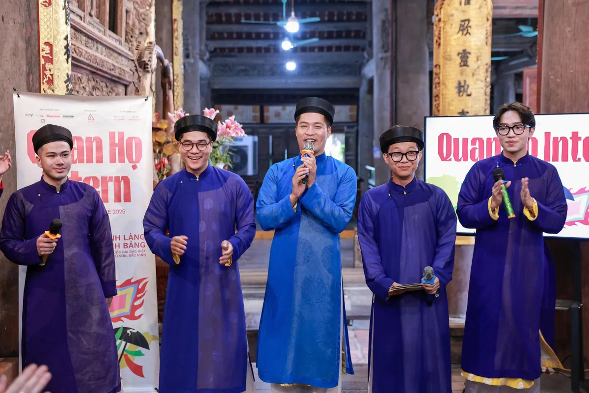 Giữ gìn tiếng vọng Quan họ trong giới trẻ - Ảnh 3.