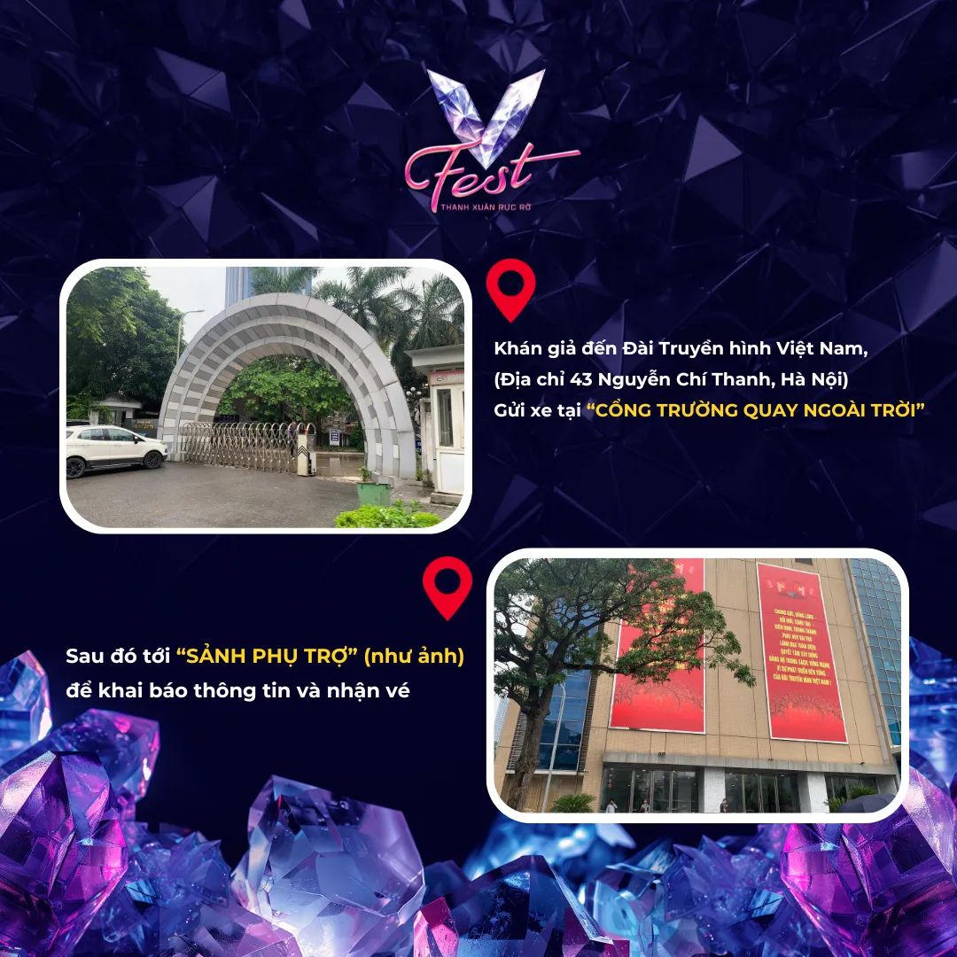 Cách thức nhận vé V Fest - Thanh xuân rực rỡ tại Đài THVN - Ảnh 2.