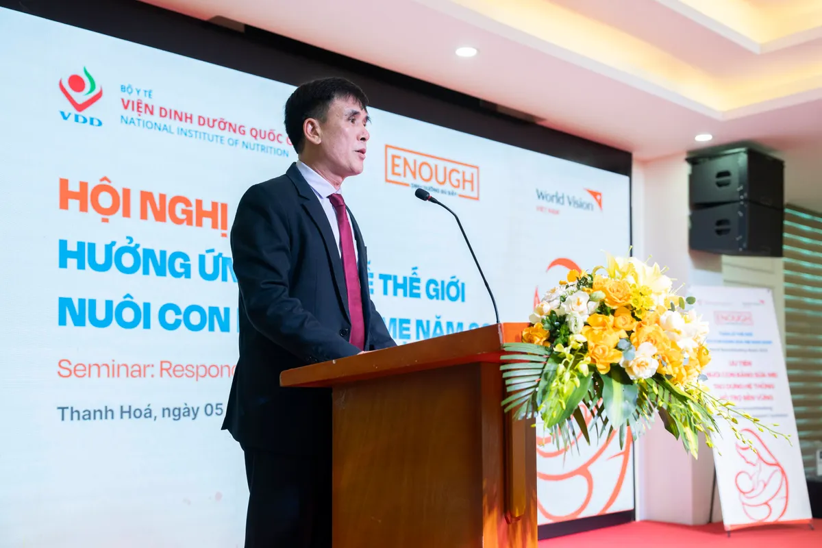 Việt Nam hưởng ứng Tuần lễ Thế giới Nuôi con bằng sữa mẹ 2025 - Ảnh 2.