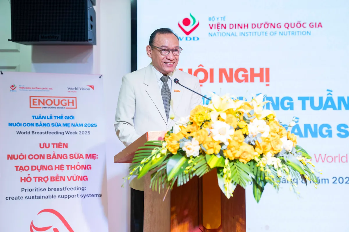 Việt Nam hưởng ứng Tuần lễ Thế giới Nuôi con bằng sữa mẹ 2025 - Ảnh 3.