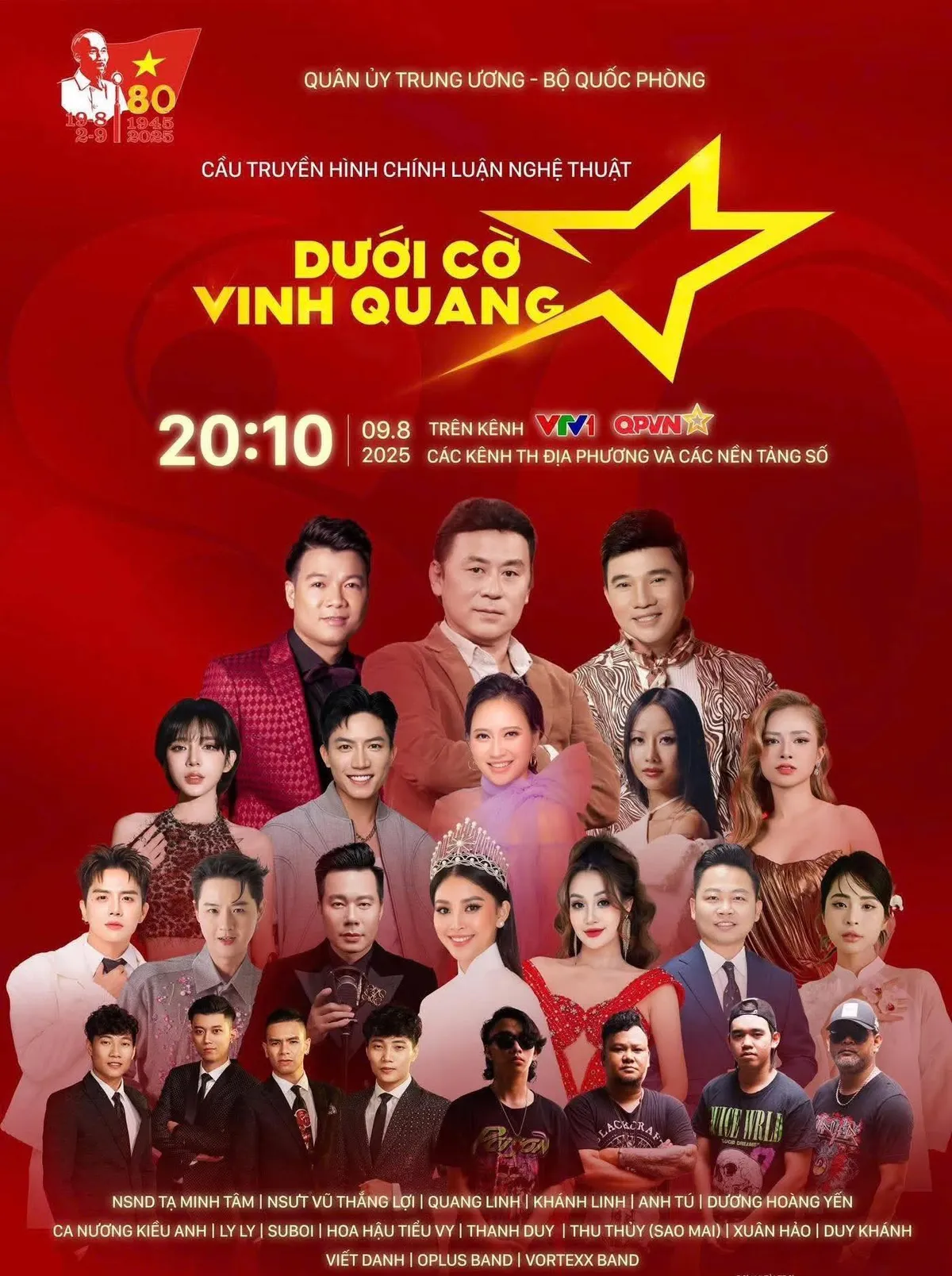 Cầu truyền hình "Dưới cờ vinh quang": Bản hòa ca tái hiện chân dung người lính Cụ Hồ  - Ảnh 1.