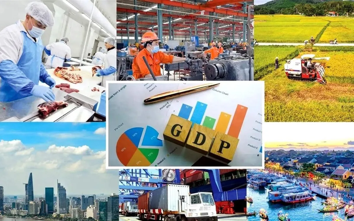 Quyết tâm phấn đấu tốc độ tăng trưởng GDP năm 2025 đạt 8,3 - 8,5%. Ảnh: VGP 
