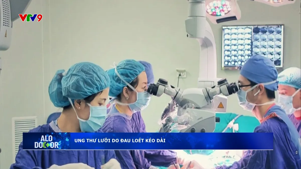 Alo Doctor (07/8/2025): Ung thư lưỡi do đau loét kéo dài
