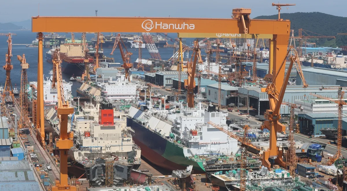 Hàn Quốc chuẩn bị rót 150 tỷ USD vào ngành đóng tàu Mỹ - Ảnh 1.