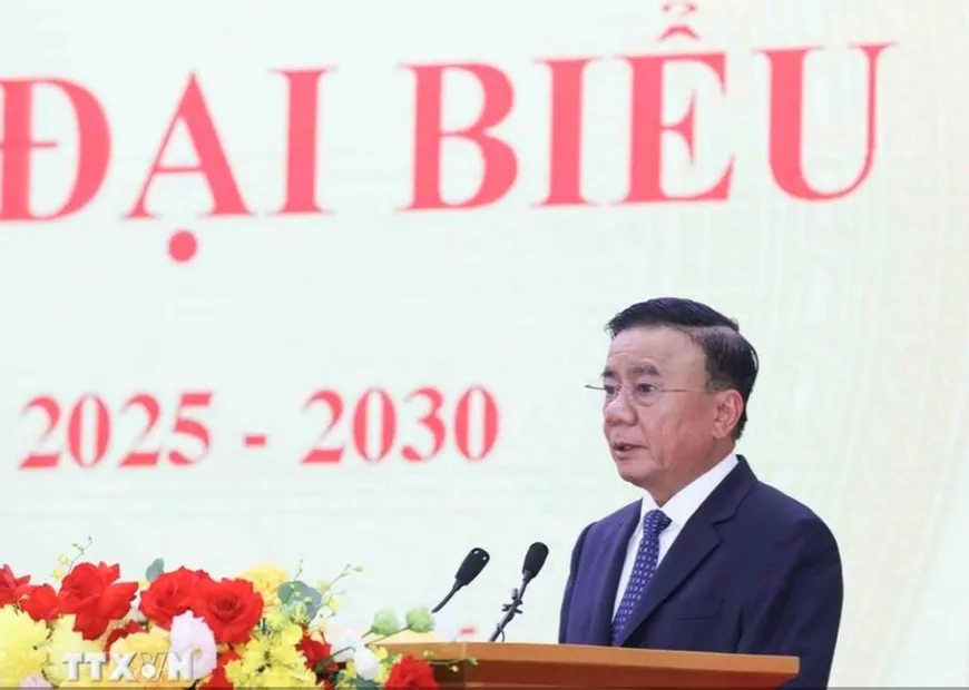 Tổng Bí thư Tô Lâm dự Đại hội Đảng bộ Văn phòng Trung ương Đảng nhiệm kỳ 2025-2030 - Ảnh 2.
