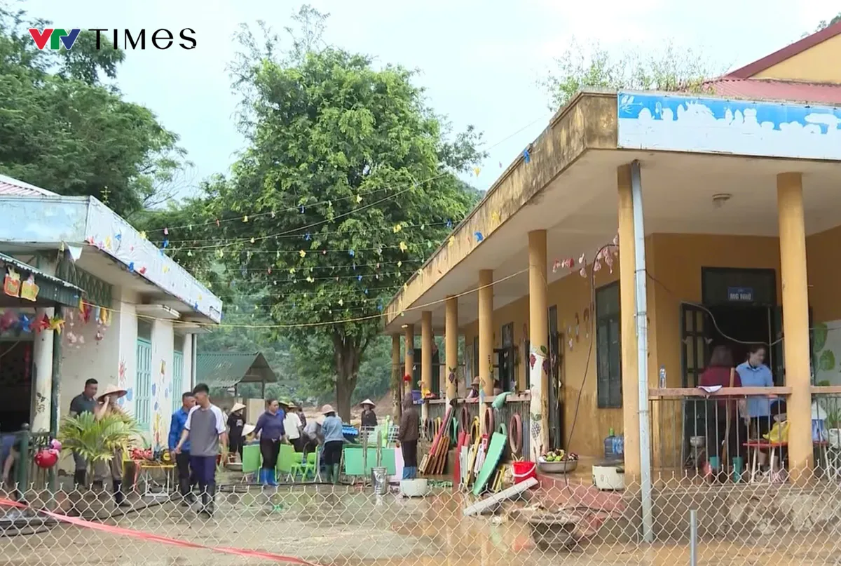 Điện Bi&ecirc;n: C&aacute;c trường tập trung khắc phục hậu quả lũ sẵn s&agrave;ng đ&oacute;n năm học mới- Ảnh 9.