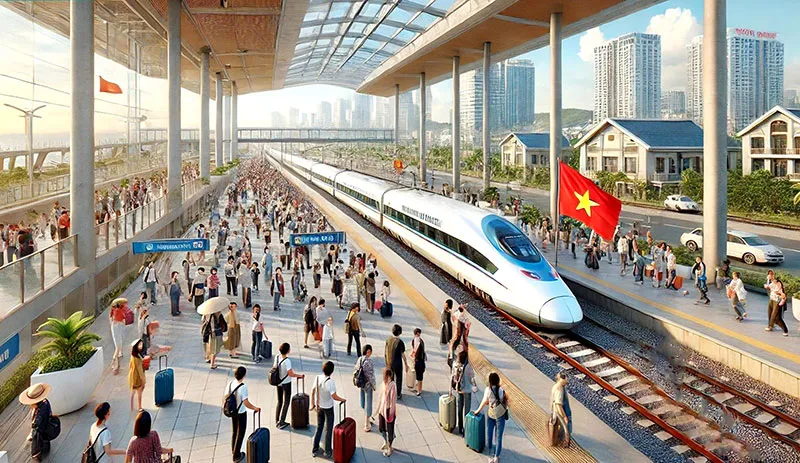 Nghệ An phấn đấu khởi động 3 khu tái định cư dự án đường sắt tốc độ cao Bắc - Nam - Ảnh 1.