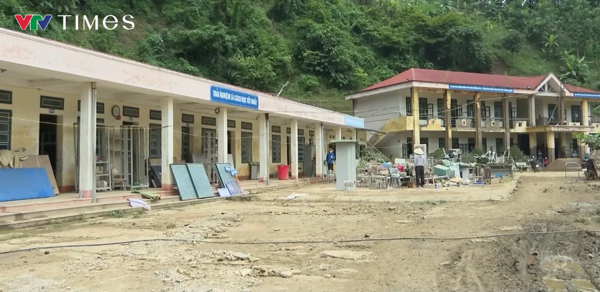 Điện Bi&ecirc;n: C&aacute;c trường tập trung khắc phục hậu quả lũ sẵn s&agrave;ng đ&oacute;n năm học mới- Ảnh 6.