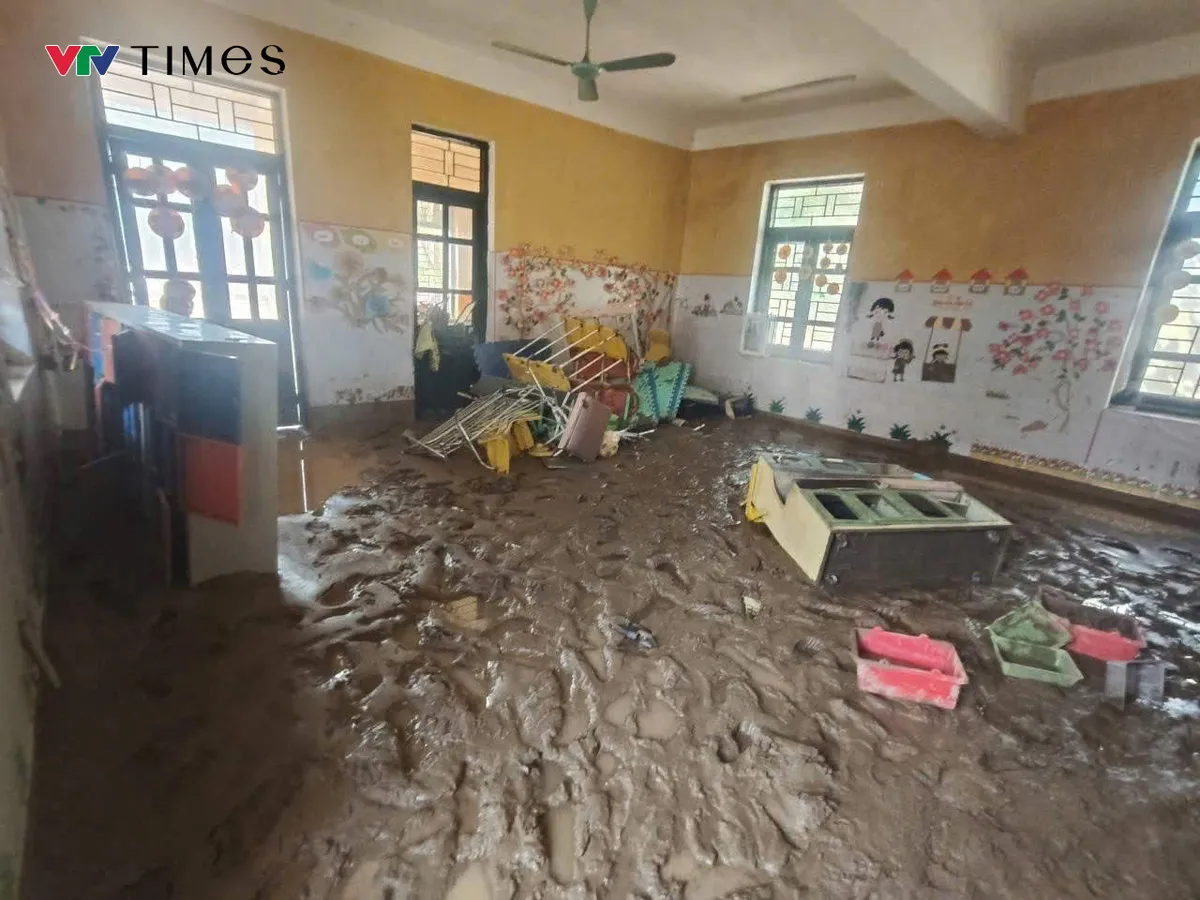 Điện Bi&ecirc;n: C&aacute;c trường tập trung khắc phục hậu quả lũ sẵn s&agrave;ng đ&oacute;n năm học mới- Ảnh 3.