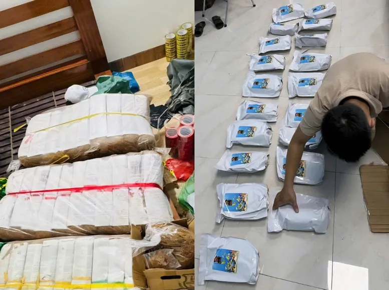 Triệt phá đường dây mua bán “cỏ Mỹ” lớn nhất từ trước đến nay ở Đà Nẵng, thu hơn 100 kg - Ảnh 2.