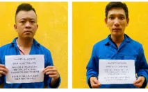 Các đối tượng Nguyễn Bá Quang, Trần Thạch Sang, Trịnh Hải Long (ở trên) và đối tượng Lê Xuân Hưu (ở dưới) trong Chuyên án ma túy mang bí số HCM 725. Ảnh: BP.