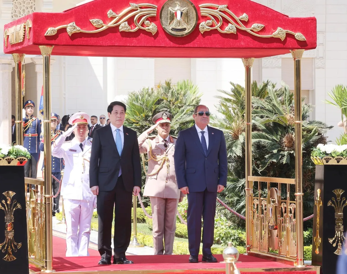 Chuyến công tác của Chủ tịch nước Lương Cường: Thúc đẩy quan hệ giữa Việt Nam với Ai Cập, Angola lên tầm cao mới - Ảnh 1.