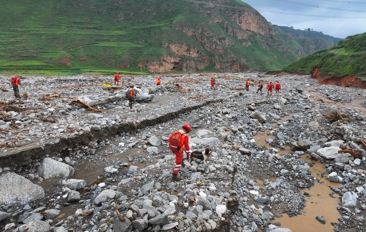 Trung Quốc nâng cấp ứng phó thảm họa địa chất tại Cam Túc- Ảnh 1.
