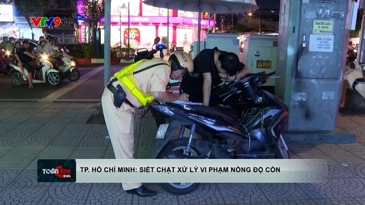 TP. Hồ Chí Minh: Siết chặt xử lý vi phạm nồng độ cồn