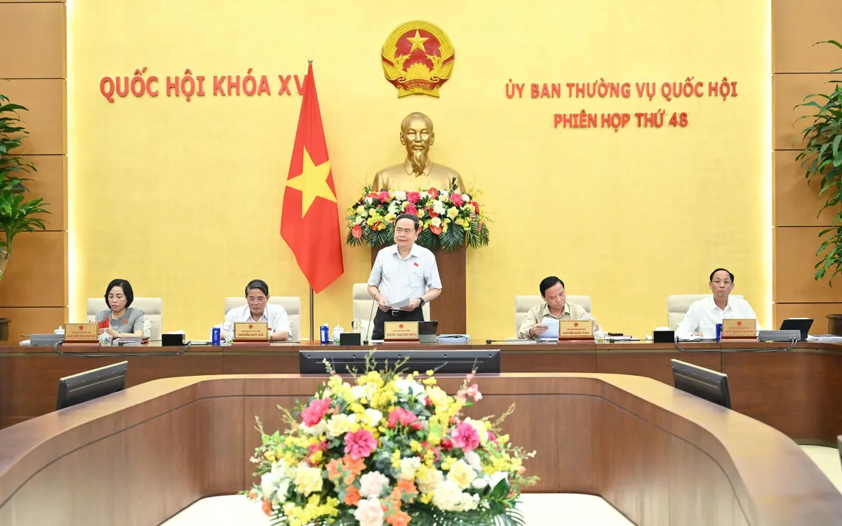 Chủ tịch Quốc hội Trần Thanh Mẫn chủ trì phiên họp thứ 48 của Ủy ban Thường vụ Quốc hội Chủ tịch Quốc hội Trần Thanh Mẫn chủ trì phiên họp thứ 48 của Ủy ban Thường vụ Quốc hội