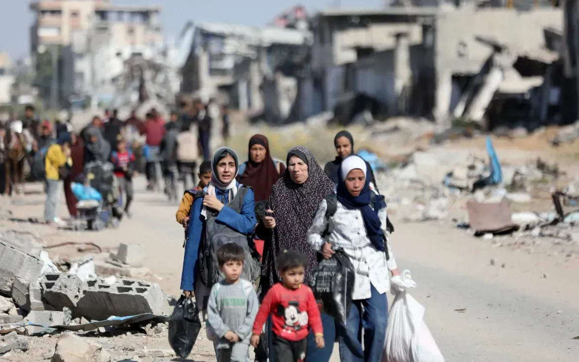 Indonesia có kế hoạch tiếp nhận hàng ngàn người Palestine tị nạn (Ảnh minh họa: Anadolu)