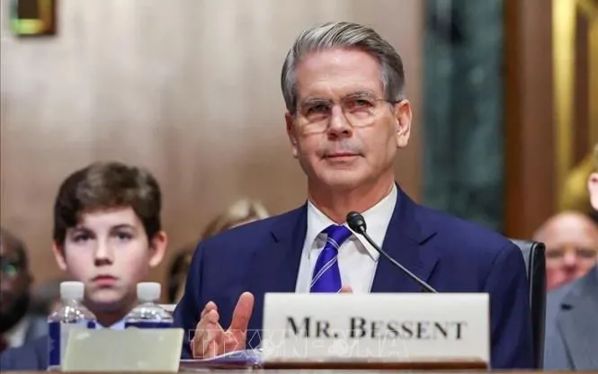  Bộ trưởng Tài chính Mỹ Scott Bessent. Ảnh: USA Today/TTXVN