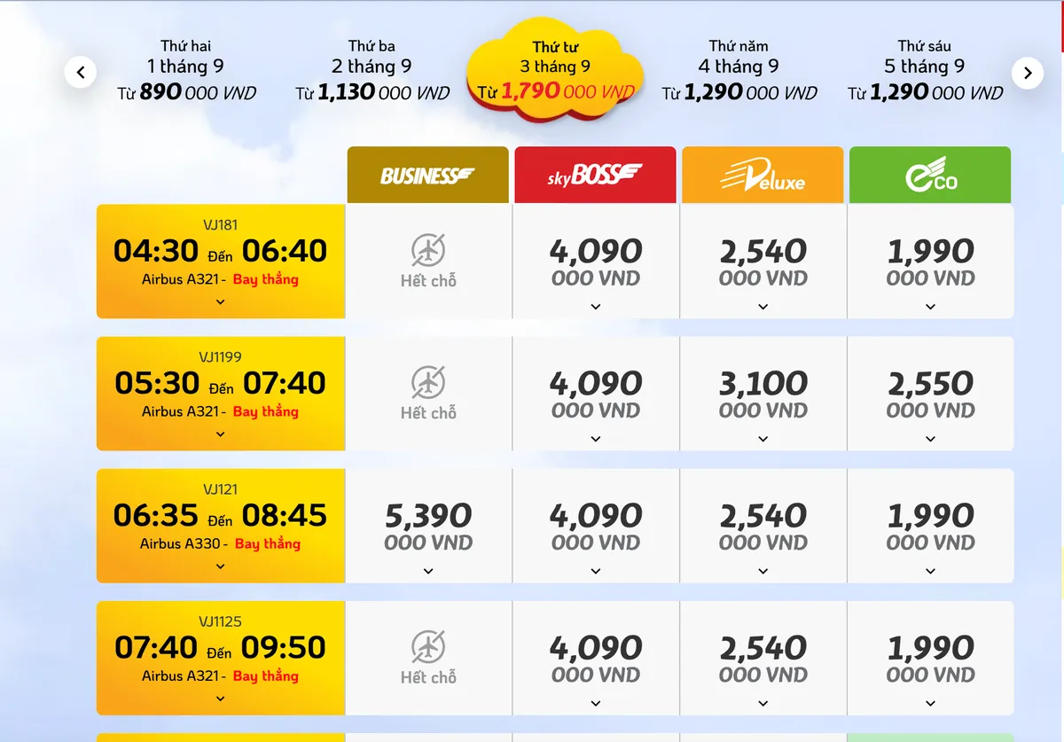 Cháy vé máy bay TP.Hồ Chí Minh – Hà Nội dịp 2-9 vì sức hút lễ diễu binh 80 năm Quốc khánh - Ảnh 2.