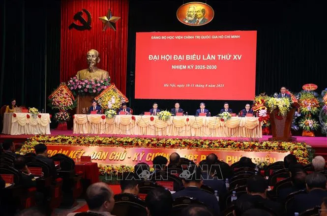 Xây dựng Đảng bộ Học viện Chính trị quốc gia Hồ Chí Minh là Đảng bộ tiêu biểu, kiểu mẫu - Ảnh 1.