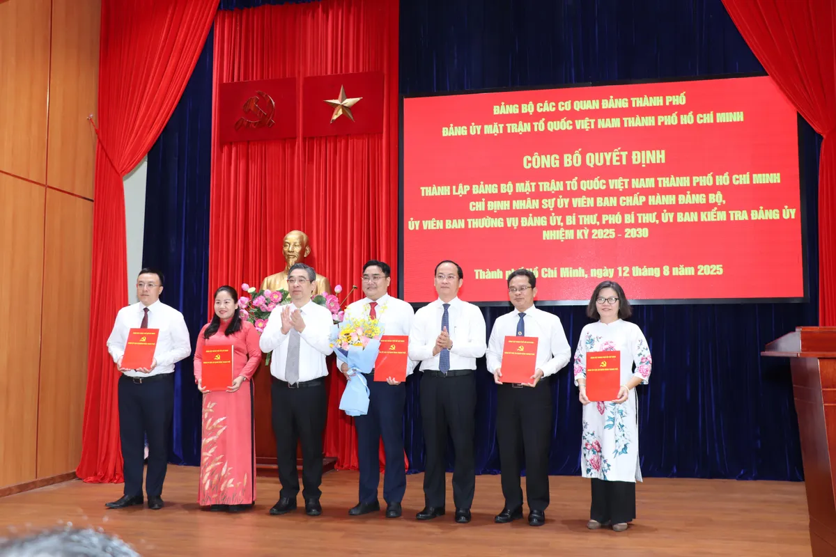 Bà Trương Bích Hạnh giữ chức Bí thư Đảng bộ MTTQ Việt Nam TP Hồ Chí Minh - Ảnh 1.