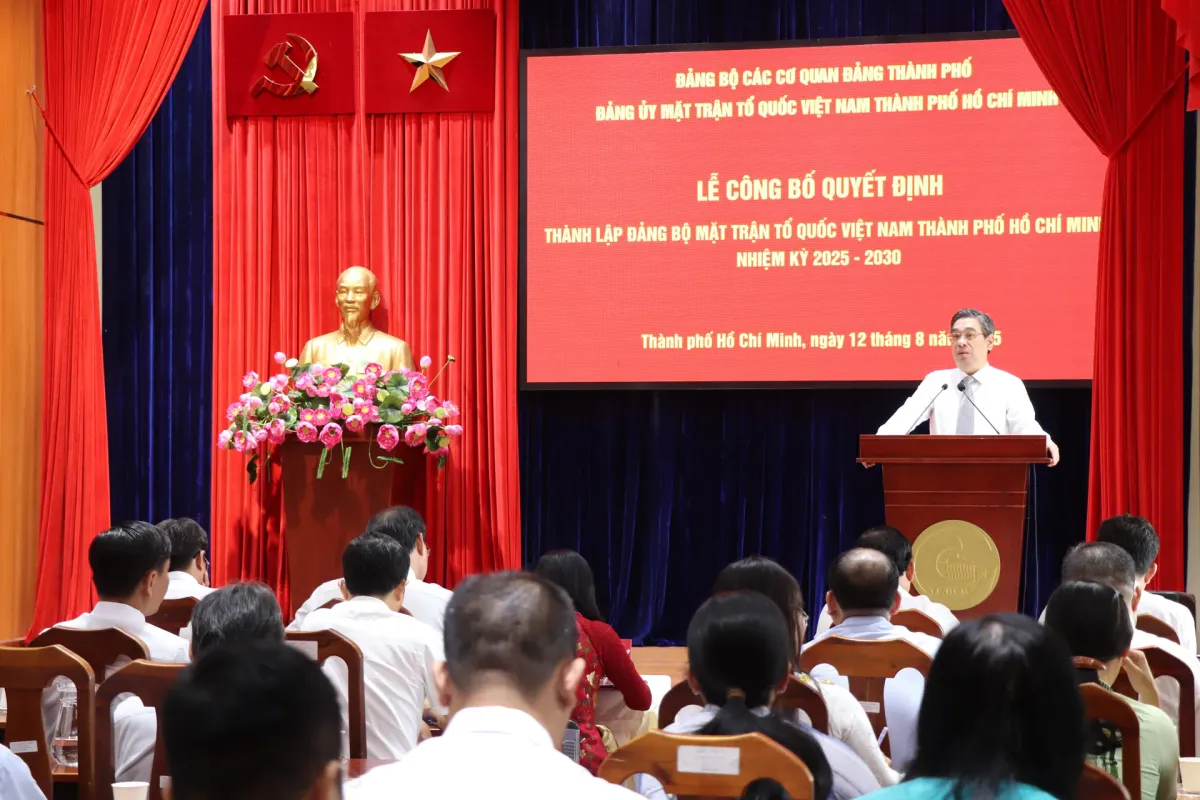 Bà Trương Bích Hạnh giữ chức Bí thư Đảng bộ MTTQ Việt Nam TP Hồ Chí Minh - Ảnh 2.