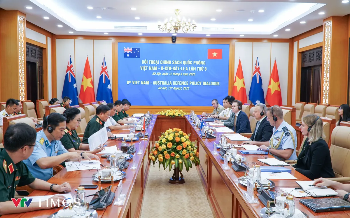 Quang cảnh Đối thoại Chính sách Quốc phòng Việt Nam - Australia. Ảnh: Việt Linh 